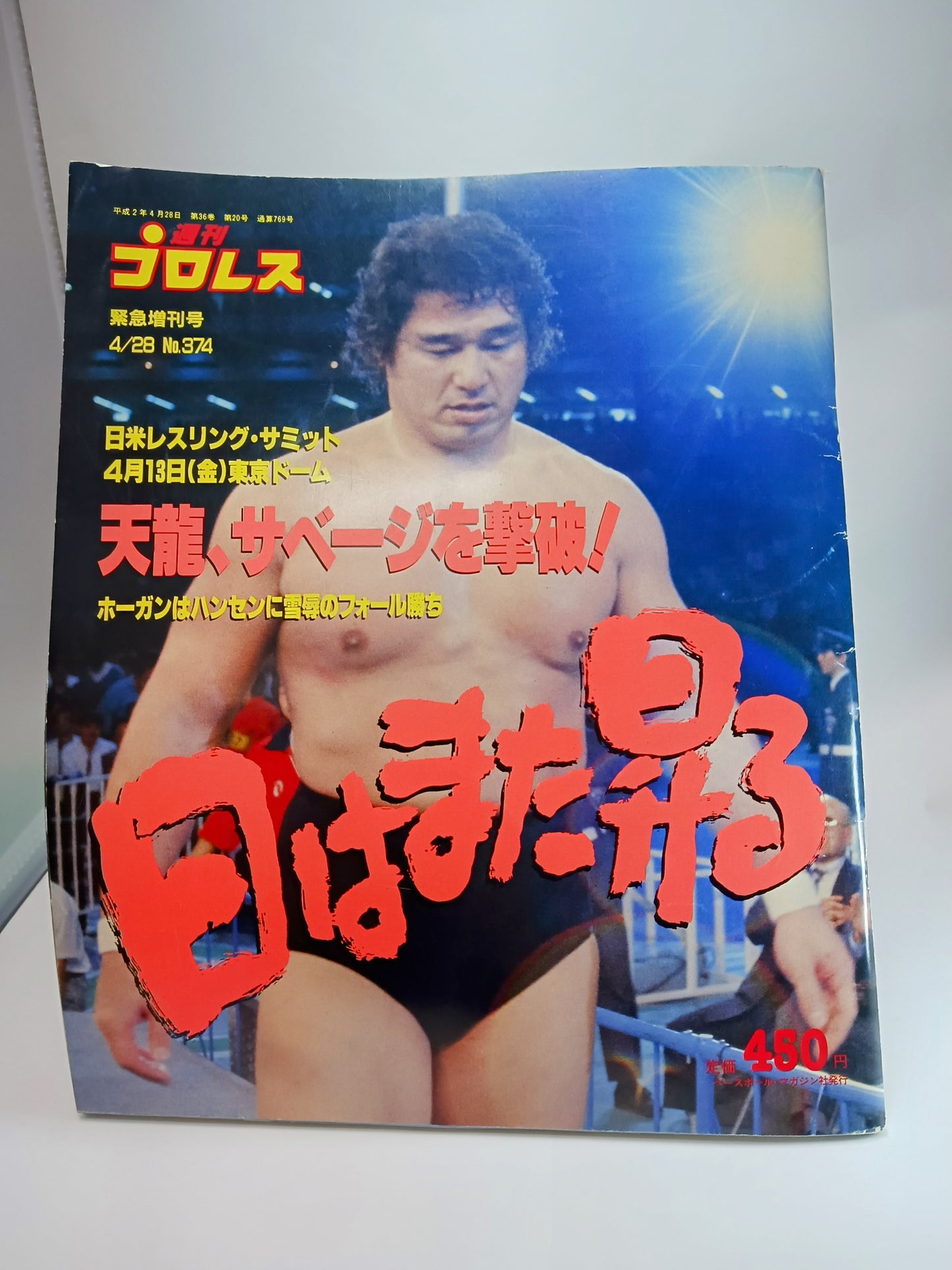 週刊プロレス 緊急増刊号 1990年4月28日号 NO.374