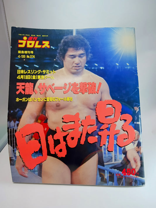 週刊プロレス 緊急増刊号 1990年4月28日号 NO.374