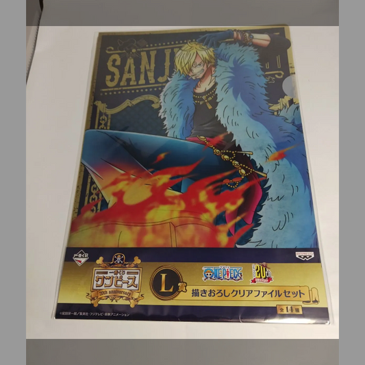 一番くじ ワンピース 20th anniversary L賞 描きおろし クリアファイル②