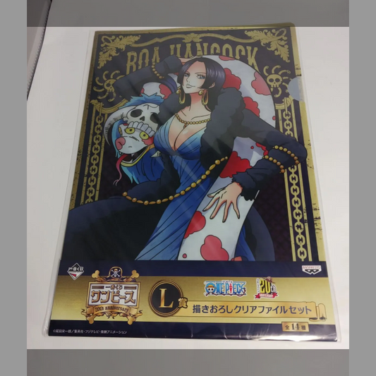 一番くじ ワンピース 20th anniversary L賞 描きおろし クリアファイル４枚セット