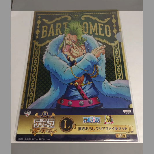 一番くじ ワンピース 20th anniversary L賞 描きおろし クリアファイル③
